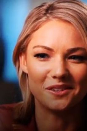 Sam Frost on the Project.