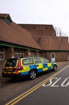 Papworth Hospital, Cambridge is secured by police.
