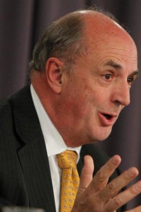 Tough: Peter Reith.