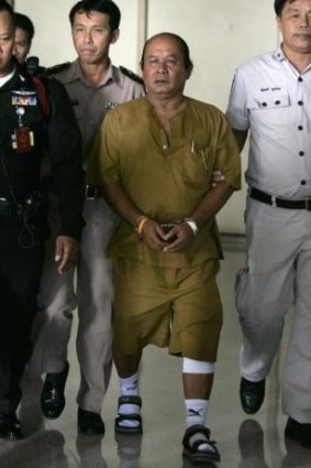 Former Thai lieutenant-general Chalor Kerdthes was jailed in 2006.