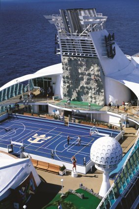 The Voyager sports deck.