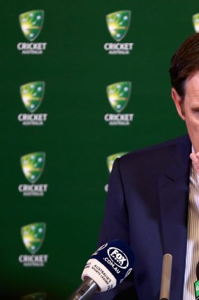 Cricket Australia CEO James Sutherland.
