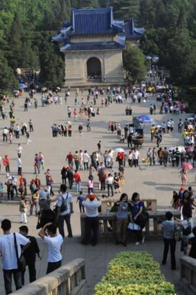 One of Nanjing heritage area's monuments.