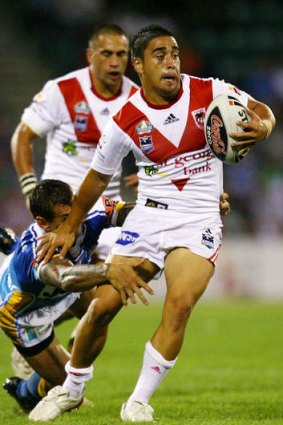 No deal: Rangi Chase with the Red V in 2008.