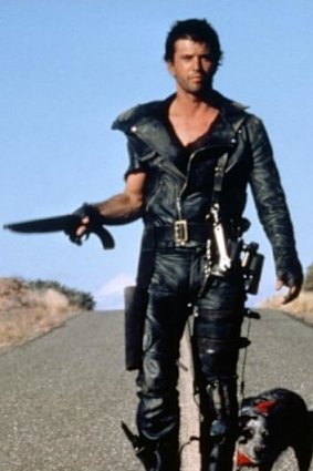 Mel Gibson in <i>Mad Max</i>.