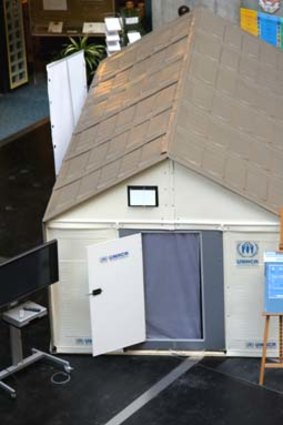 More durable: IKEA's prototype refugee shelter.