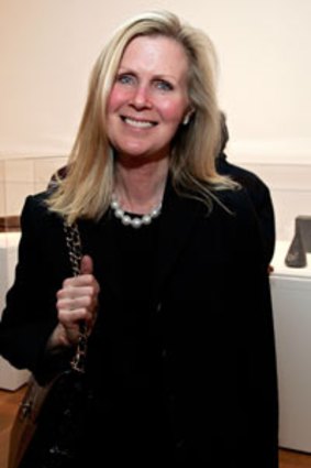 Married to the Gorilla of Lehman Brothers ...   Kathy Fuld at a gallery opening in New York in 2007.