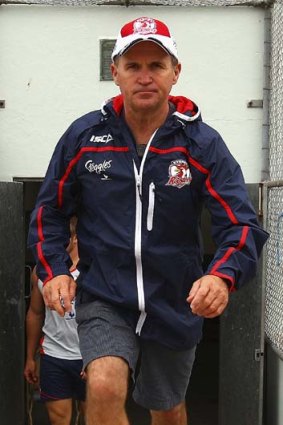 "At this point we will stick with our general recommendation, which encourages use of the arms at all possible times" ... Roosters coach Brian Smith.