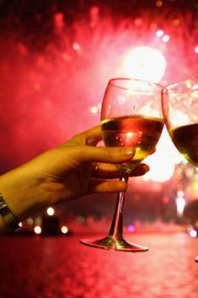 Cheers! At this end of the year, the balance between appreciation and inebriation is regularly tipped.