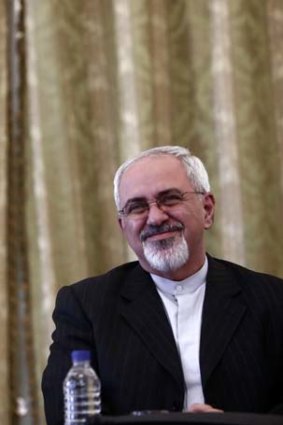 Change of tone: Foreign Minister Mohammad Javad Zarif.