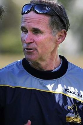 Ex NRL and current Brumbies consultant coach Brian Smith.
