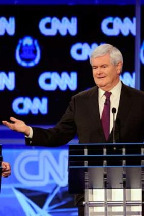 Newt Gingrich &#8230; call for calm.
