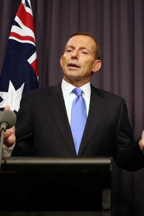 Ban on tobacco money ordered during the election: Tony Abbott.