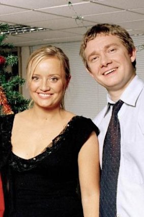  Beautifully tragic: Dawn Tinsley (Lucy Davis) and Tim Canterbury (Martin Freeman) in The Office.