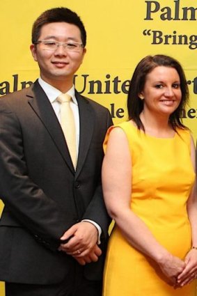 Jacqui Lambie: Clive Palmer "said the same thing to me about Dio" [Wang] not being bright.