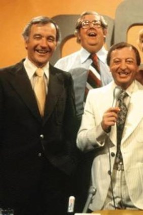 <i>Blankety Blanks</i> with Graham Kennedy and Stuart Wagstaff (left).