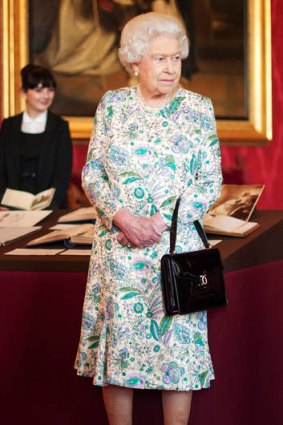 Her majesty Queen Elizabeth last month.