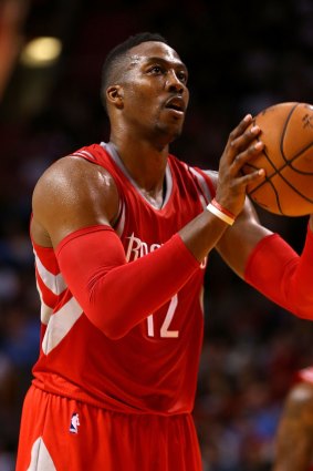 Hit and miss: Dwight Howard.
