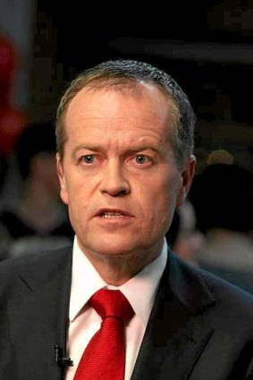 "I want to rebuild our party from the bottom up": Bill Shorten.