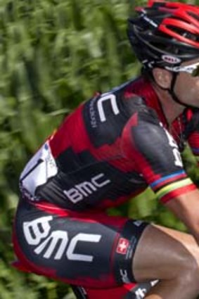Mountains to climb: Cadel Evans hopes to pick up time in the Pyrenees.