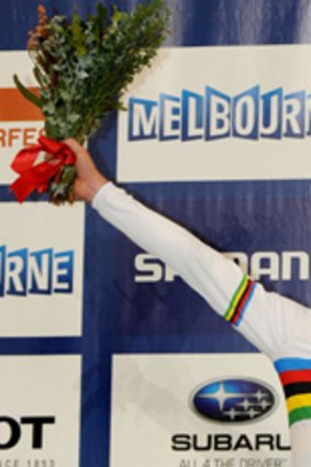 Winning ticket... Glenn O'Shea's omnium victory gives him a strong shot of achieving his Olympic dream.