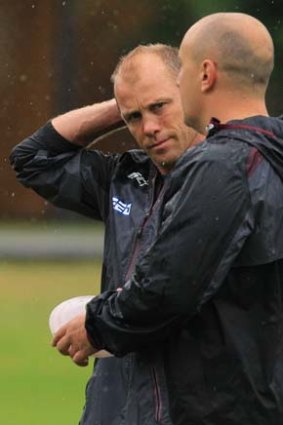 Not carried away &#8230; Manly coach Geoff Toovey.