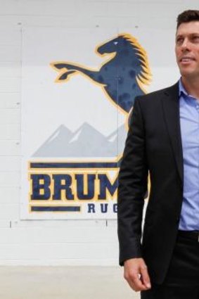Something to crow about: Former Brumbies chief Andrew Fagan is looking forward to his new role at the Adelaide Crows.