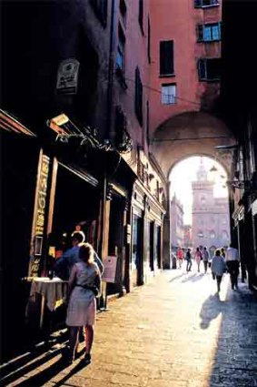 Bologna is a compact city.