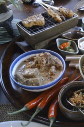 Dishes from Bumbu Bali.