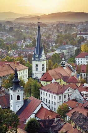 European vacation … Ljubljana, capital of Slovenia.