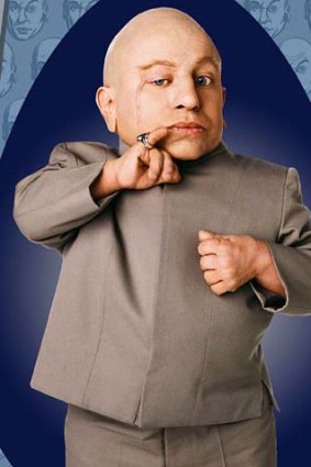 Verne Troyer as Mini-Me.