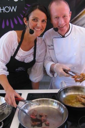 Chefs Dominique Rizzo and David Pugh say there will be a "gourmet extravaganza" at this year's show.