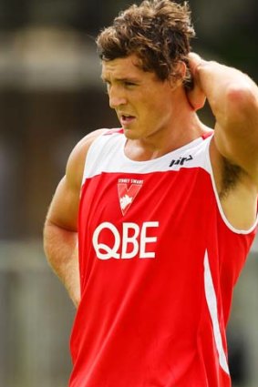 Kurt Tippett was suspended and fined for breaching AFL rules.