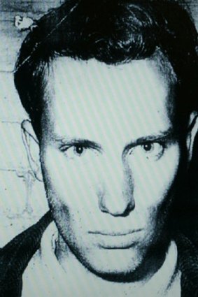 Derek Percy in a 1969 police mugshot.