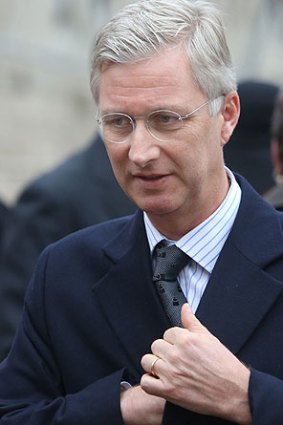 Prince Philippe of Belgium, pictured earlier this month.