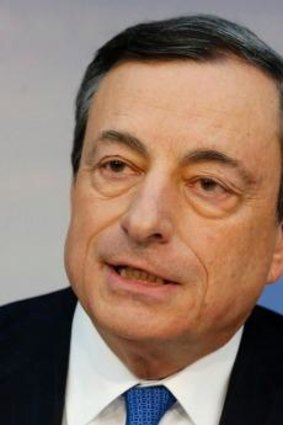 Mario Draghi: He never writes.