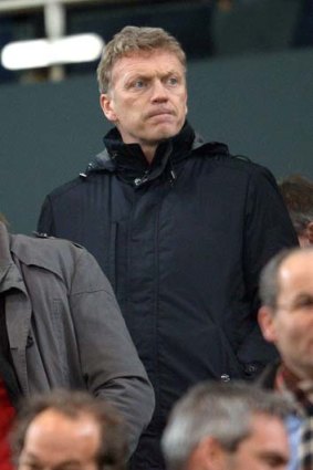 Manchester United head coach David Moyes.