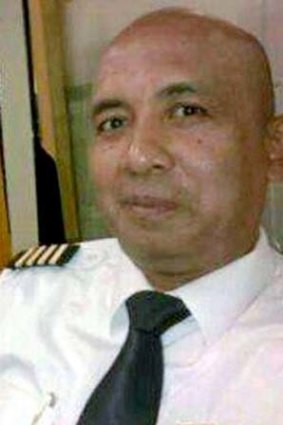 Investigating a mobile phone call: Zaharie Ahmad Shah, senior pilot on the MH370 flight.