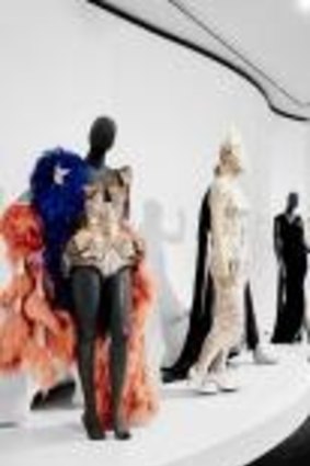 Far side: <i>The Fashion World of Jean Paul Gaultier: From the Sidewalk to the Catwalk</i> at the National Gallery of Victoria.
