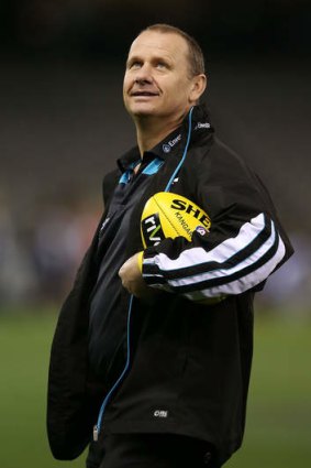 Port Adelaide coach Ken Hinkley