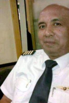 Dealing with a catastrophe? Zaharie Ahmad Shah, pilot of Malaysia Airlines flight MH370, seen in a photo posted to his community Facebook pages.