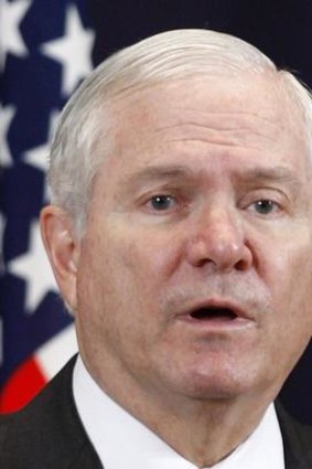 Former US defence secretary Robert Gates.