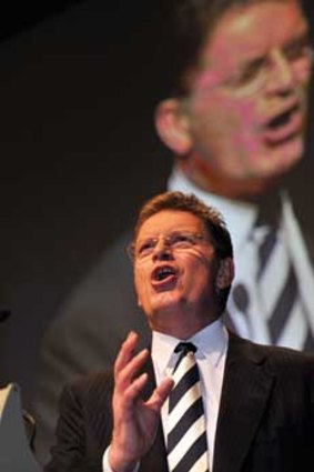 Ted Baillieu vows a 'responsible approach'.