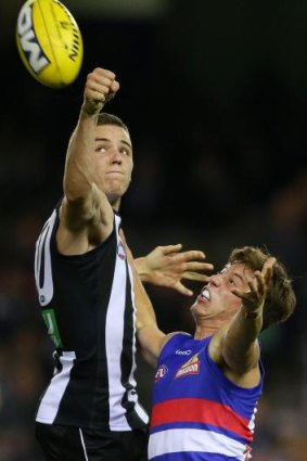 Above the rest: developing backman Paul Seedsman.