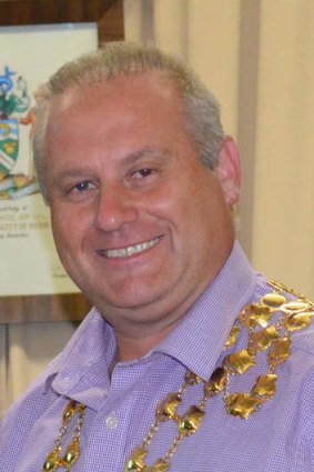 Banned from speaking to staff: Ryde Mayor Roy Maggio.