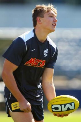 Patrick Cripps, the Blues' top pick, and 13th overall in last year's draft, played a major role with VFL affiliate Northern Blues on Sunday.