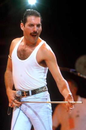 Tough act to follow: Freddie Mercury.