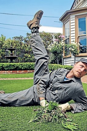 Benn Bennett's new show <i>Perfectly Mowed Lawn</i>.