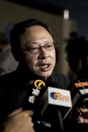 Deflating: Benny Tai has been accused of underselling the protest movement.