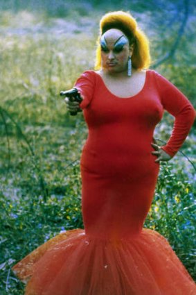 Drag queen Divine in <i>Pink Flamingos</i> was muse to John Waters for years.